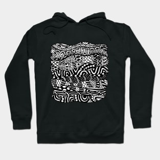 Abstract doodling Hoodie